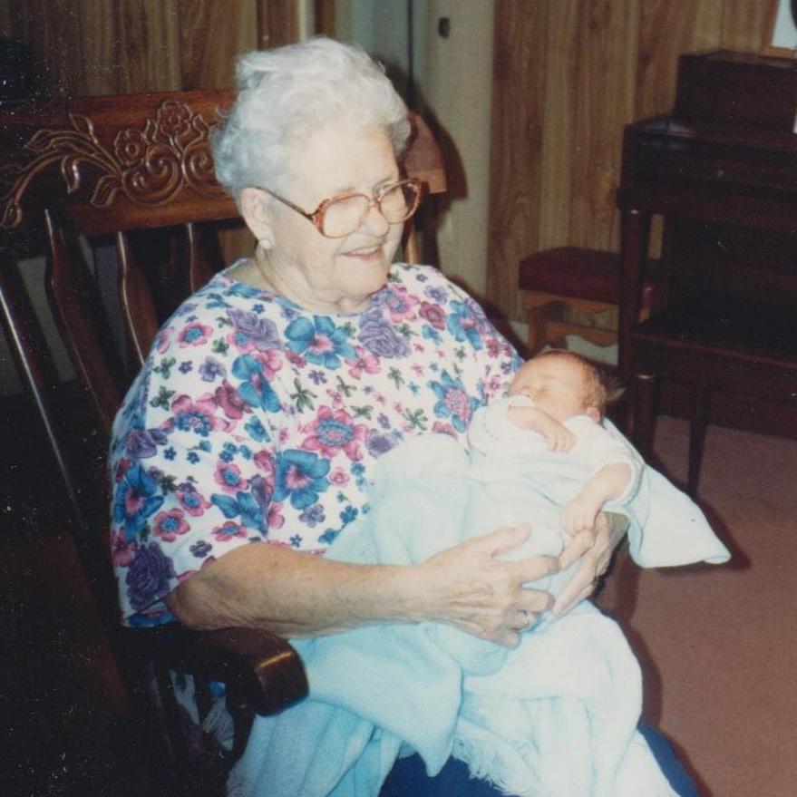 Casey with his Nanny (Ella Mae)