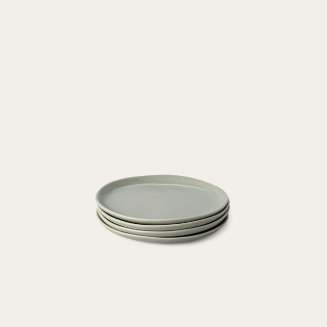 Beachgrass Green Dessert Plates