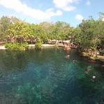 Escondido Cenote and Cenote Cristal