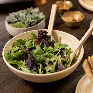 Lexa Bamboo Medium Salad Bowl
