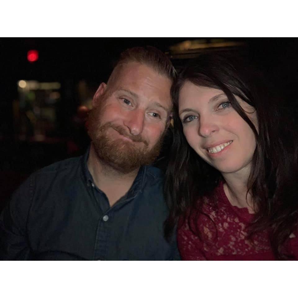 Don't we make an adorable couple? Especially when we get fancy for date night!