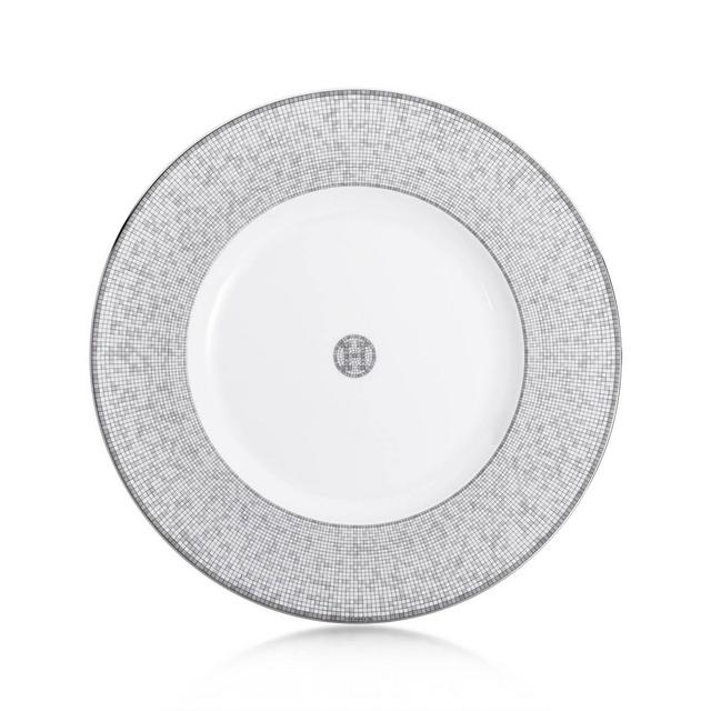 Hermès Mosaique Au 24 Platine Presentation Plate