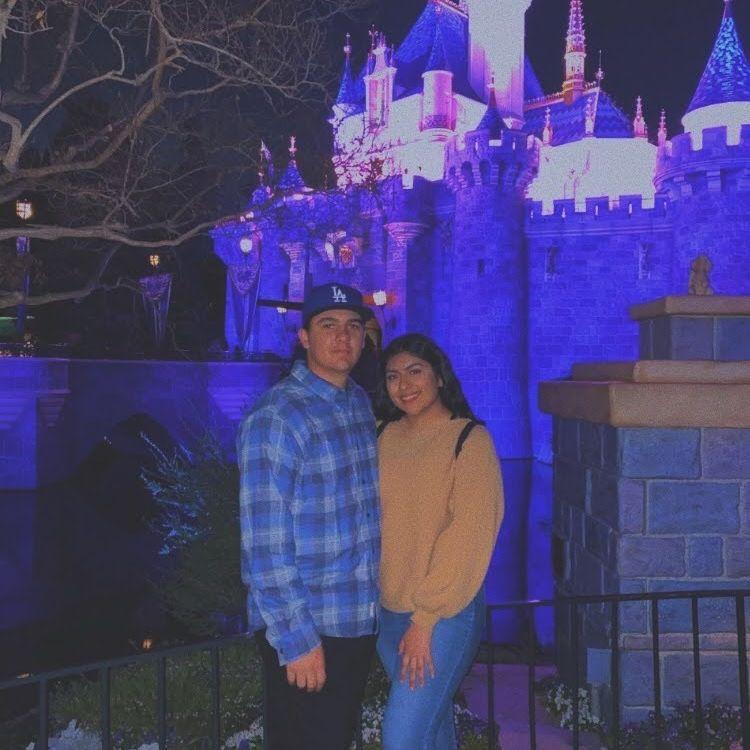 First photo together and first if MANY Disney Dates back in 2020! (we weren't official yet!)