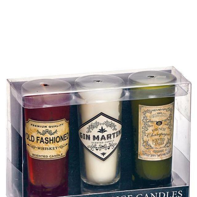 Cocktail Flight Candles