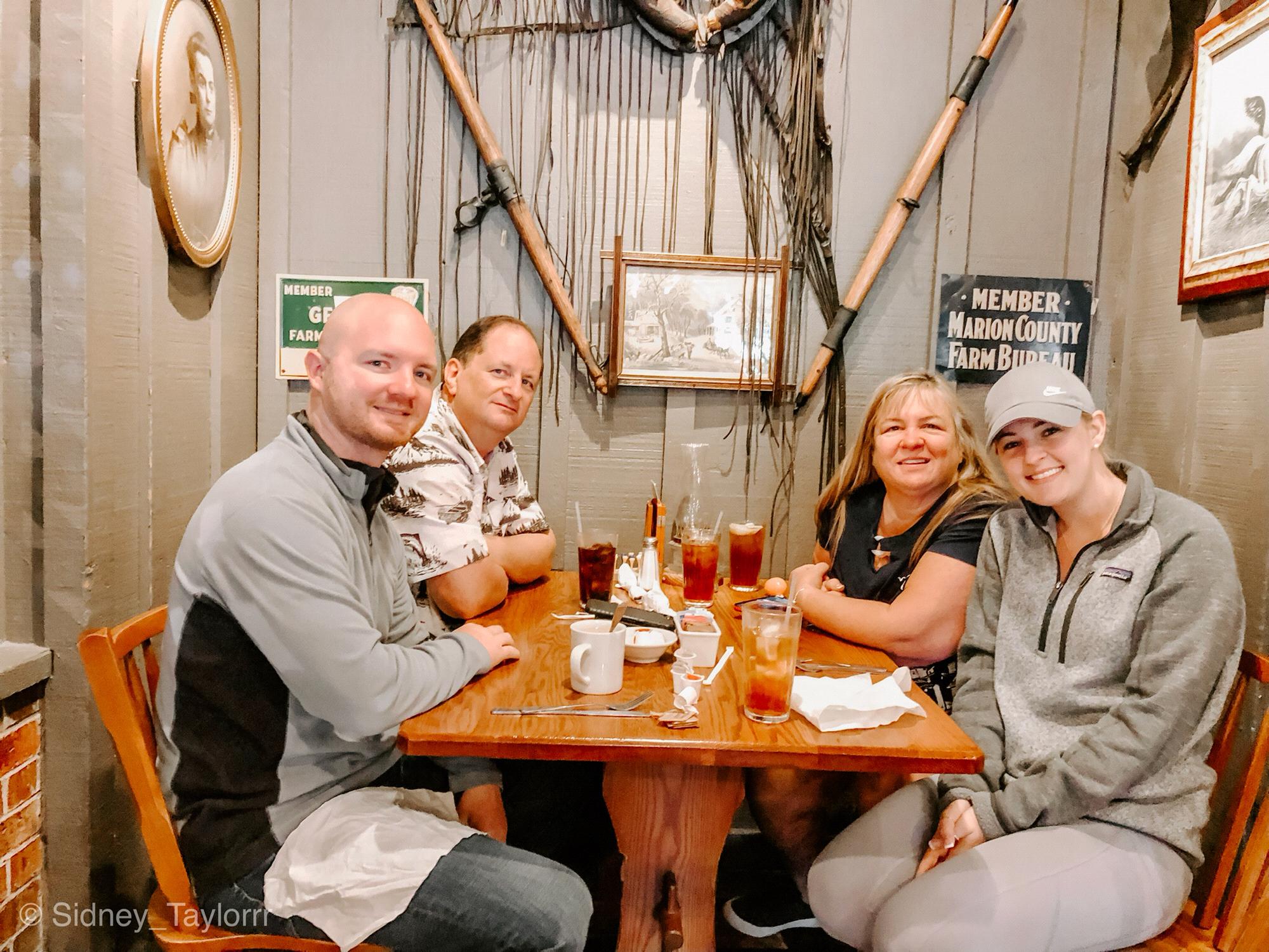 Our favorite thing to do is enjoy breakfast with our some of our favorite people