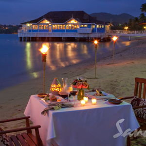 Honeymoon Candlelight Dinner for Two