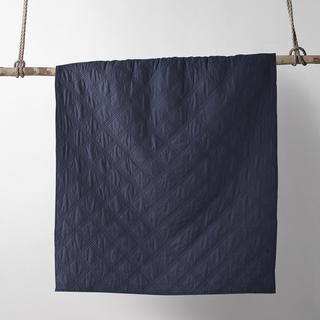 Washed Linen Quilted Throw