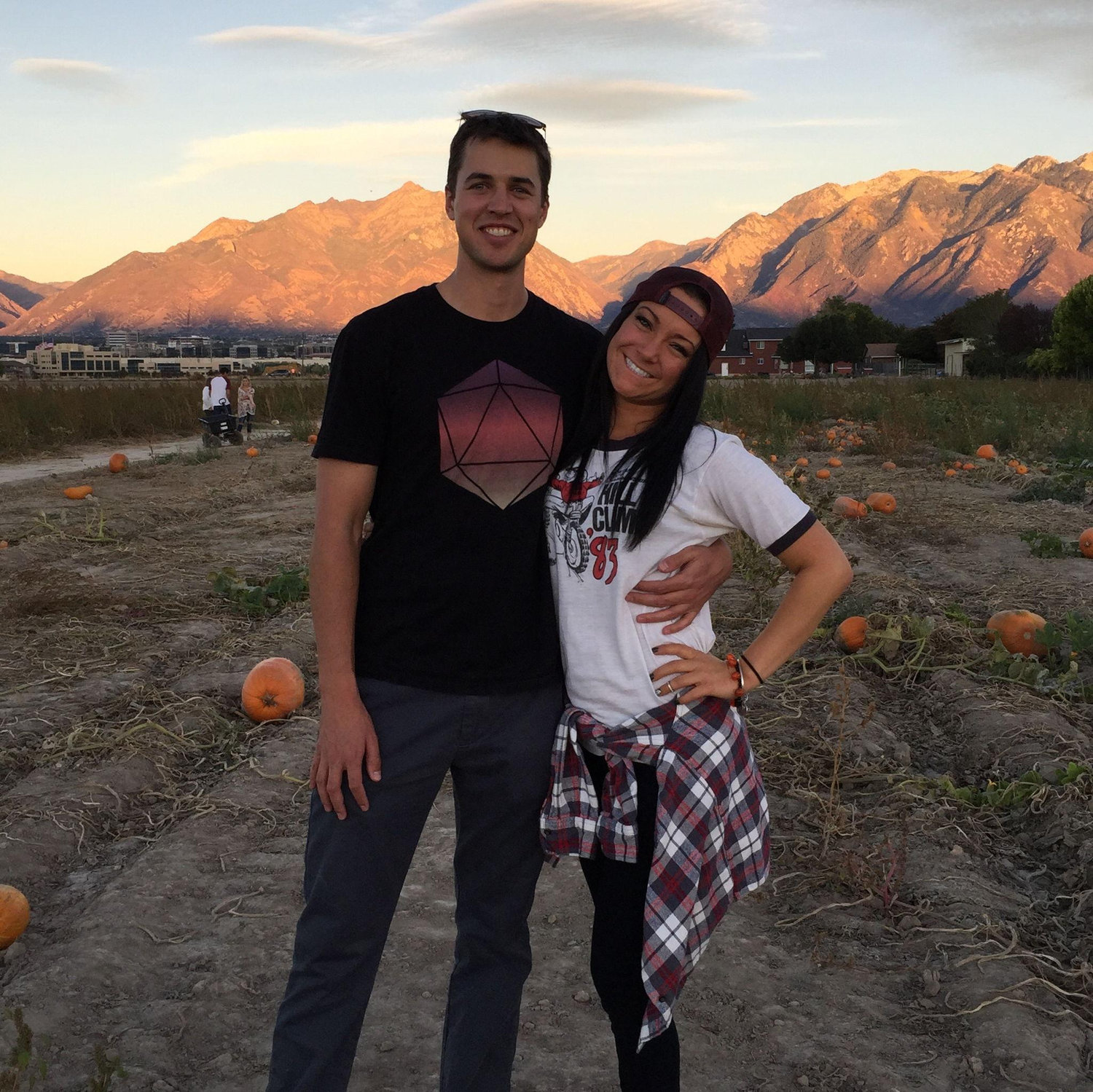 I lied, this is the first photo of us. Oct 2015