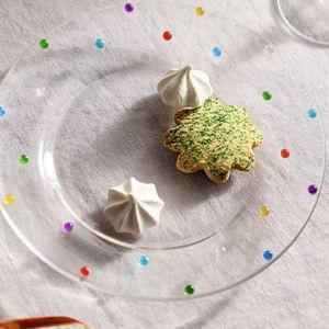 Confetti Glass Plate