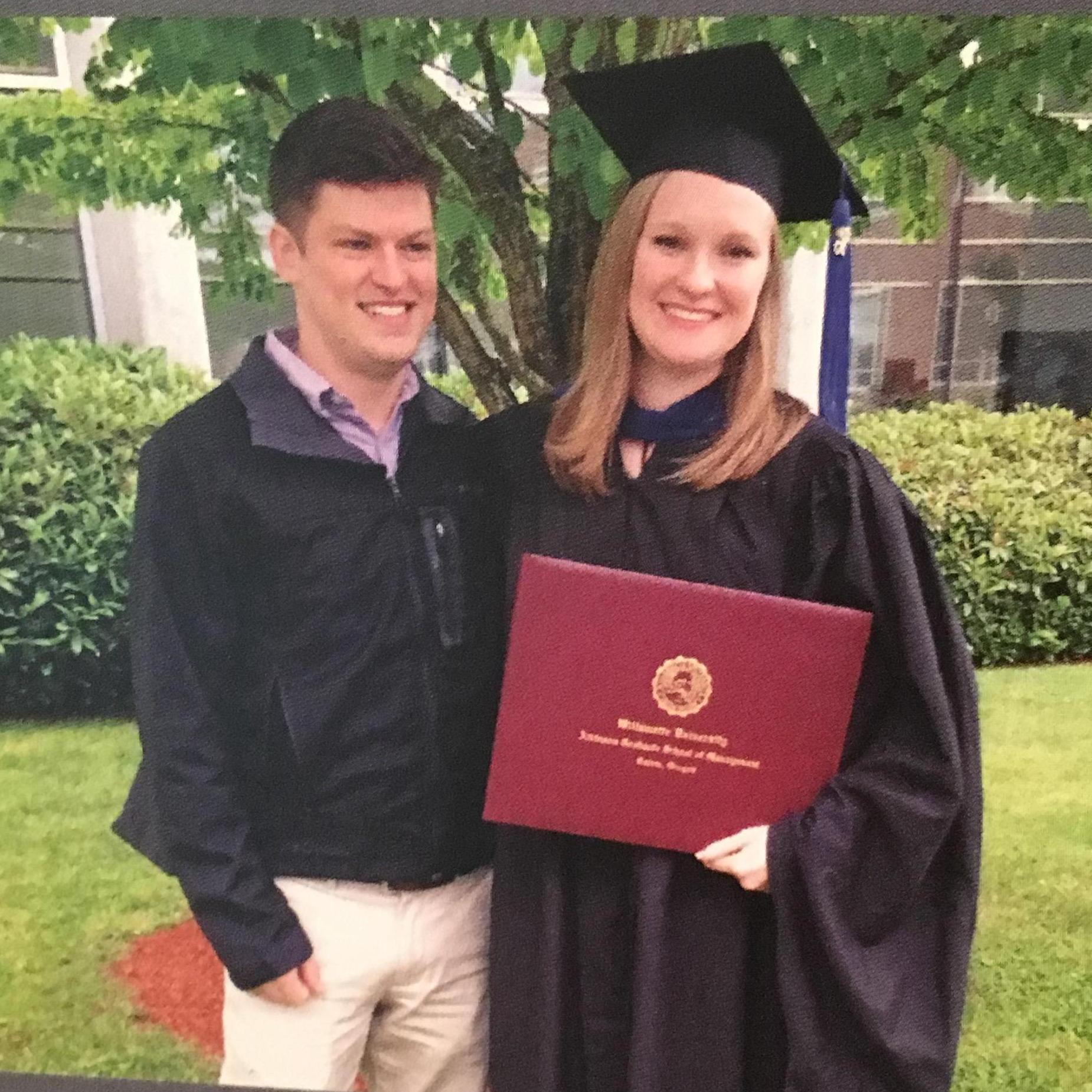 Katie’s MBA graduation - Spring 2015