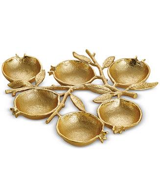 Passover Seder Plate Pomegranates by Michael Aram