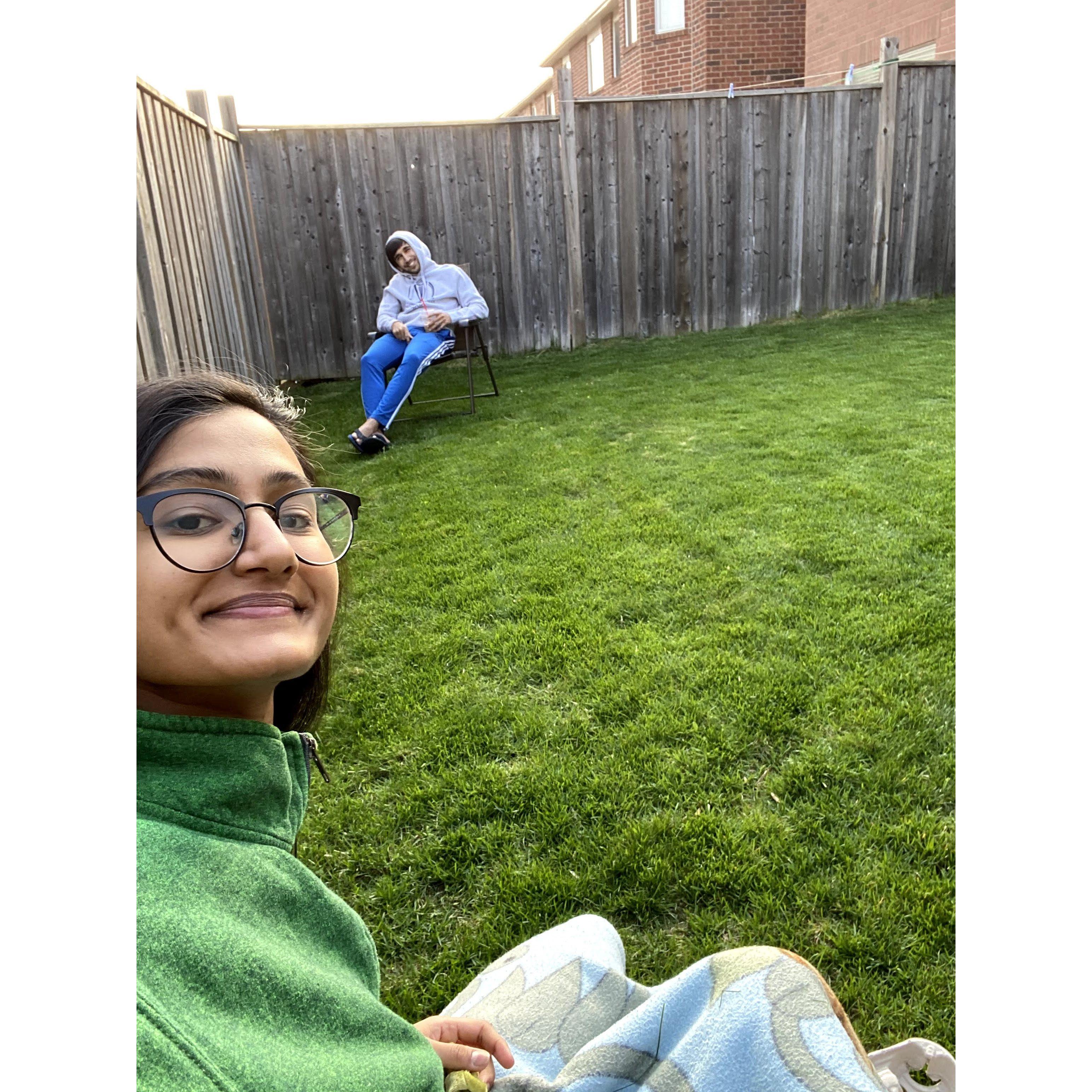 Long distance COVID dates