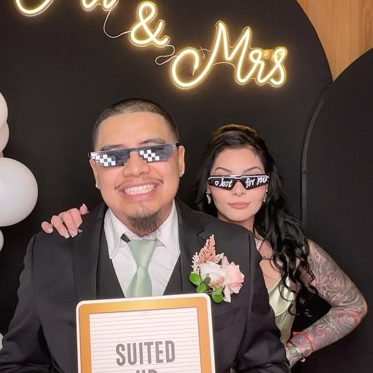 At our brothers wedding #NickandDezi 💍