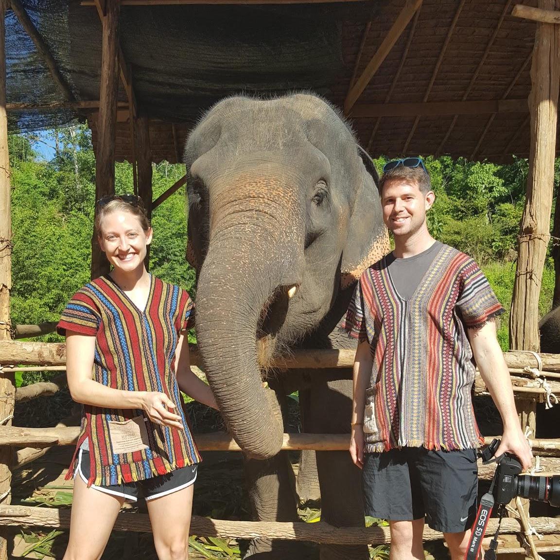 OUR BEST FRIEND. EVER. 
Elephant Sanctuary, Chiang Mai, Thailand 2016