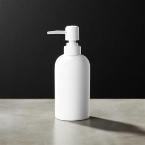 White Rubber Coated Soap Pump