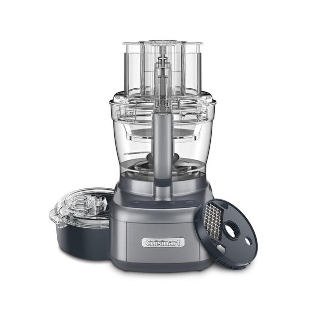 Cuisinart FP-13DGMFR Elemental 13 Cup Food Processor and Dicing Kit, Gunmetal - Certified Refurbished