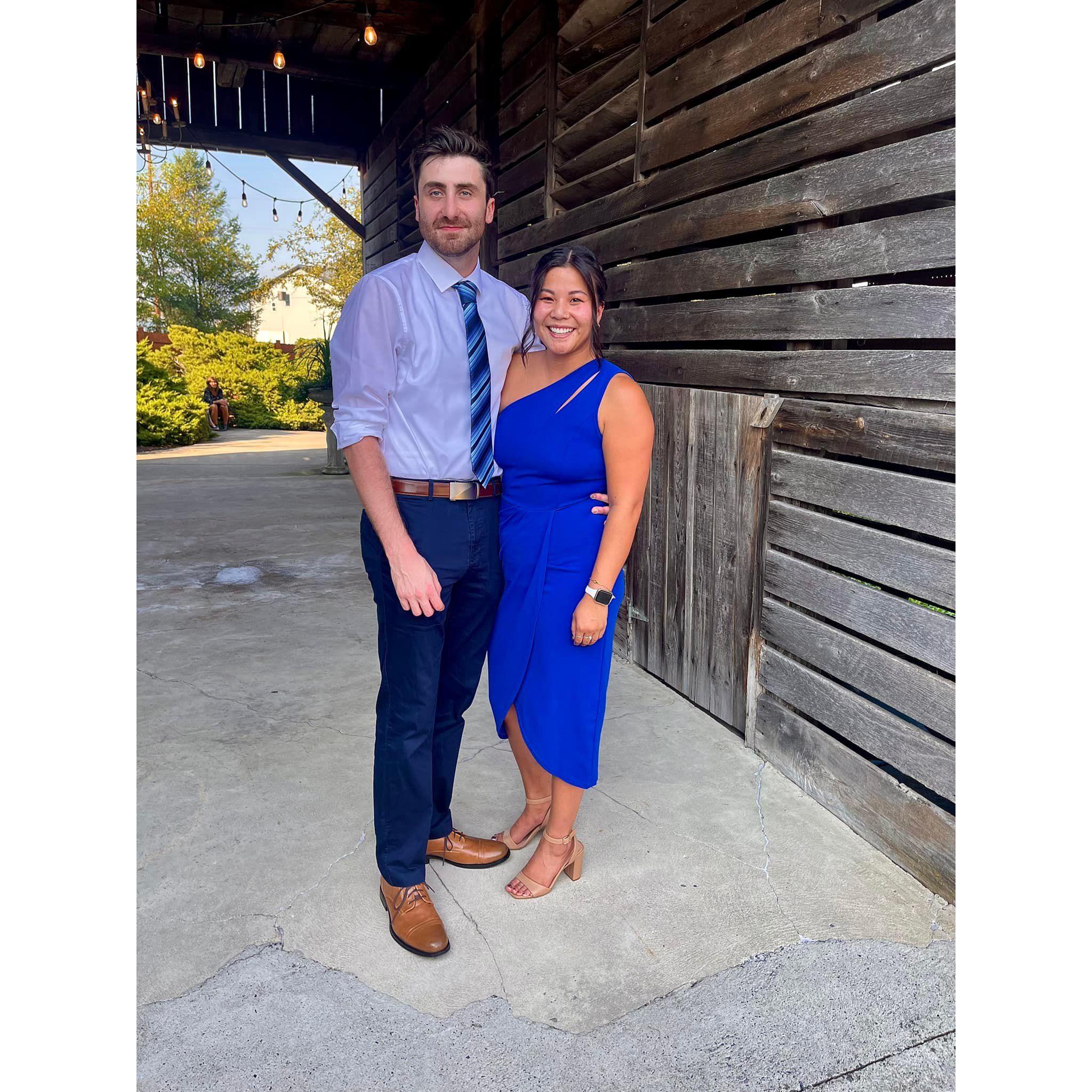 One of our favorite photos together!