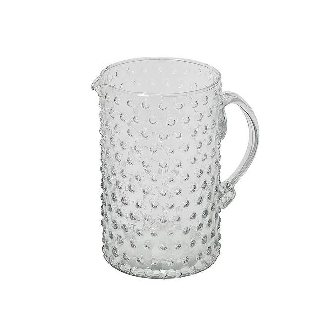 Hobnail Glass Drink Dispenser, 140oz