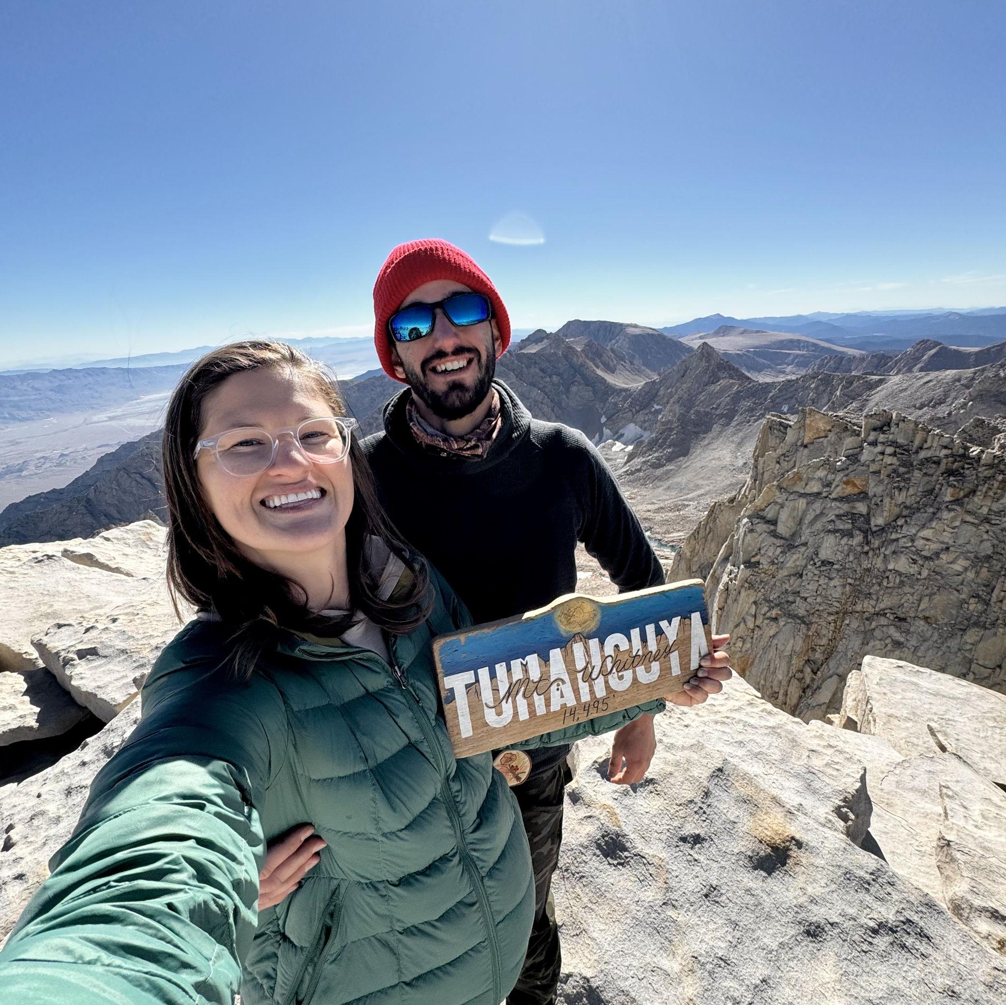 Woke up at 2:30am to summit the tallest peak in California, and the lower 48