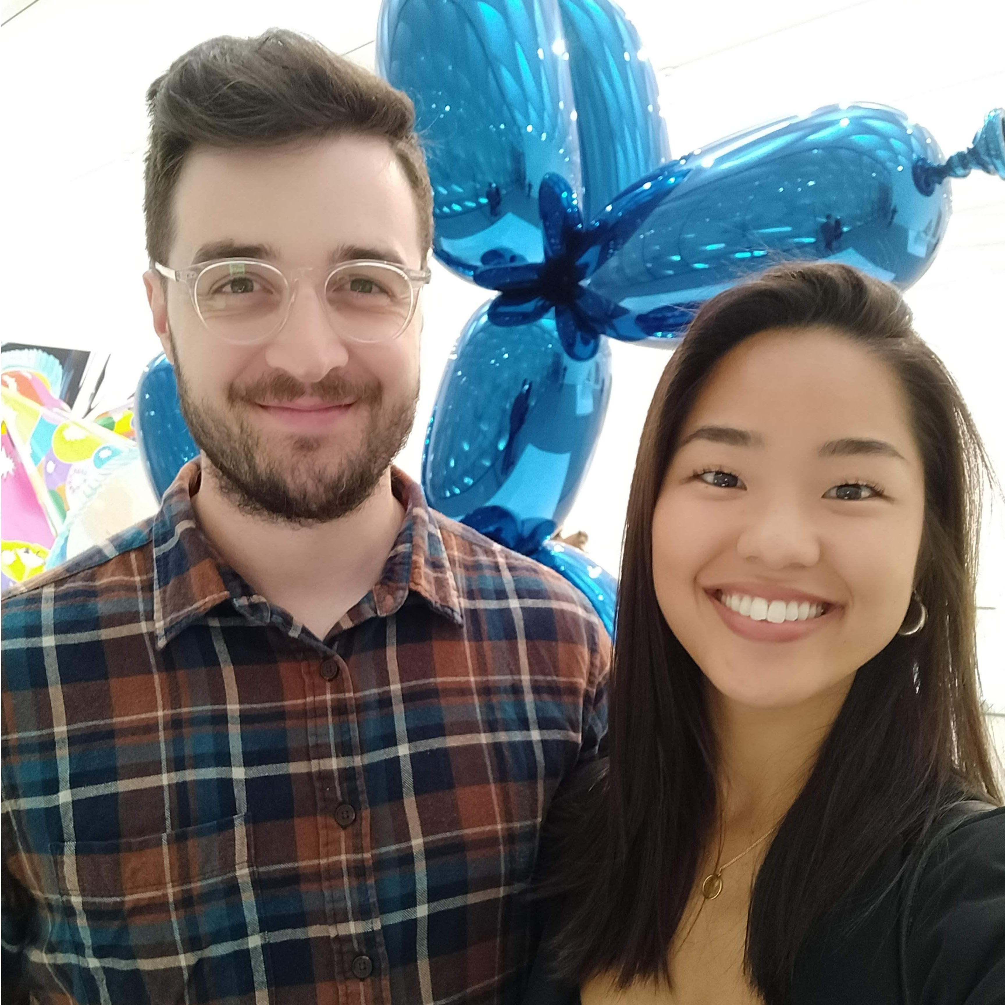 Our date night at Museum The Broad. Los Angeles, CA Spring 2019
毎月行いたいデートナイト。この月はミュージアムに行ってディナーに行きました。