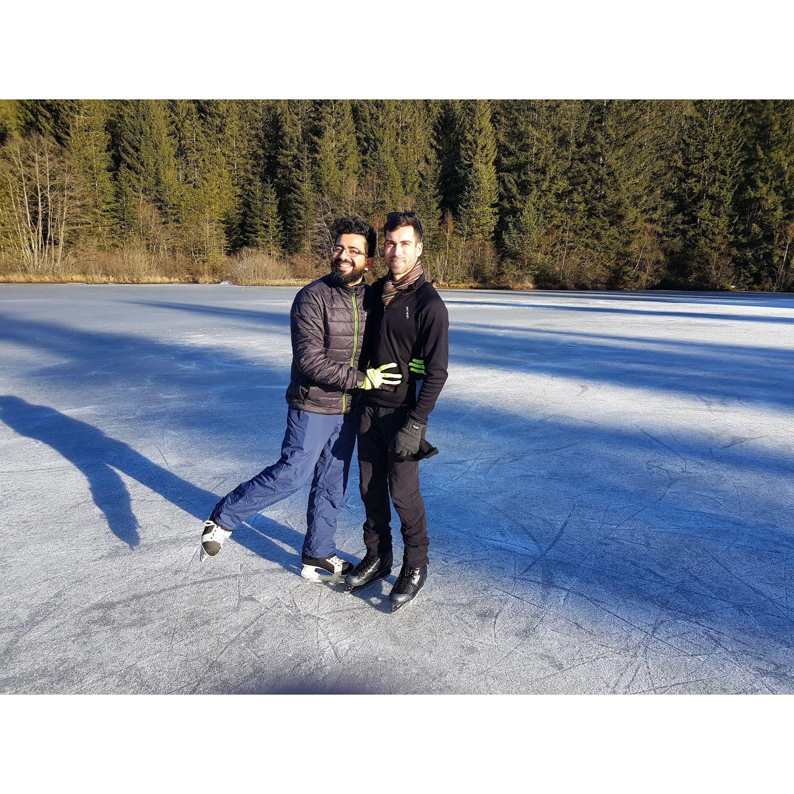 Skating lesson