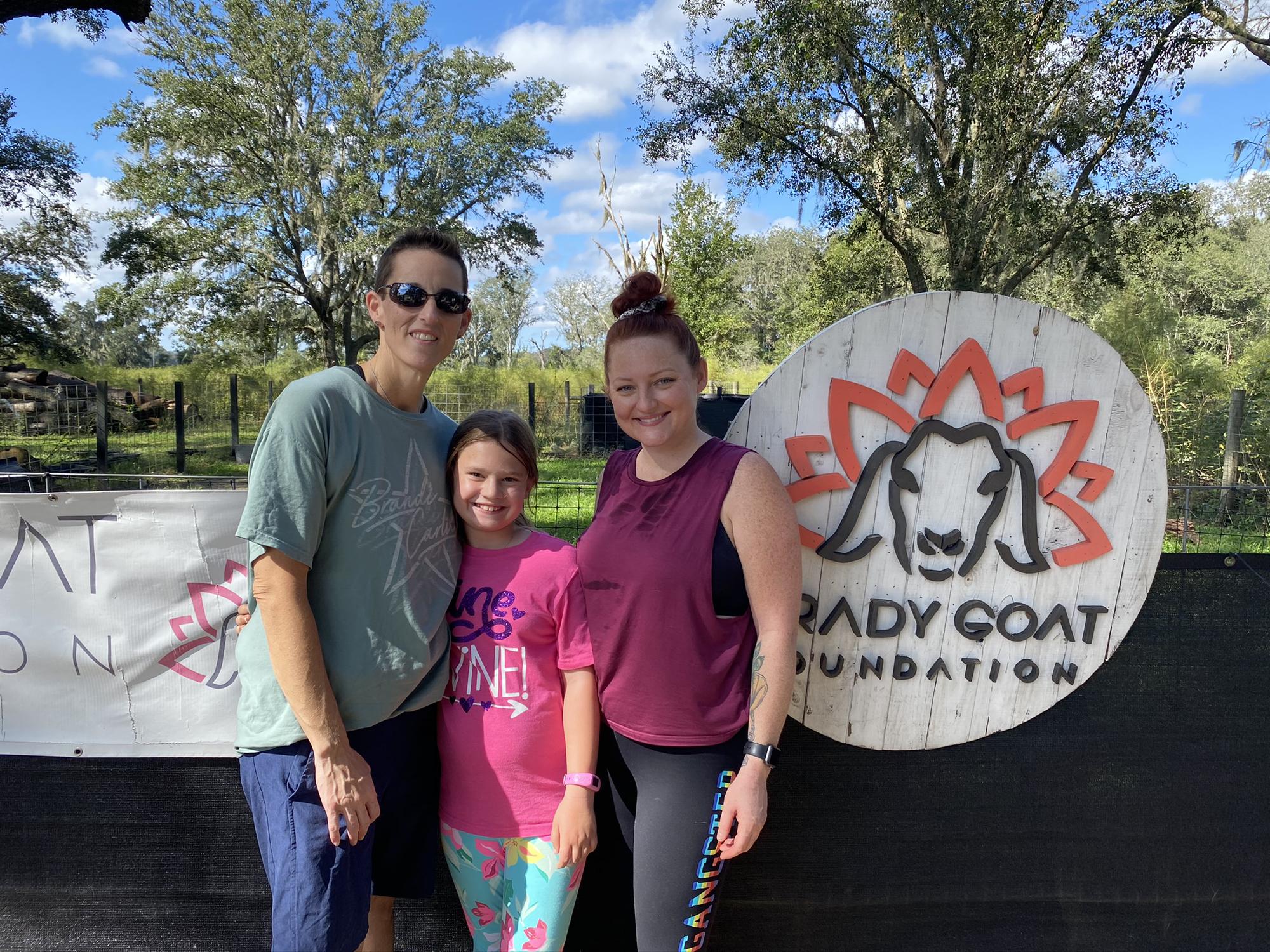 Goat yoga for Quinn’s 9th birthday 🥳