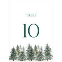 Table Number