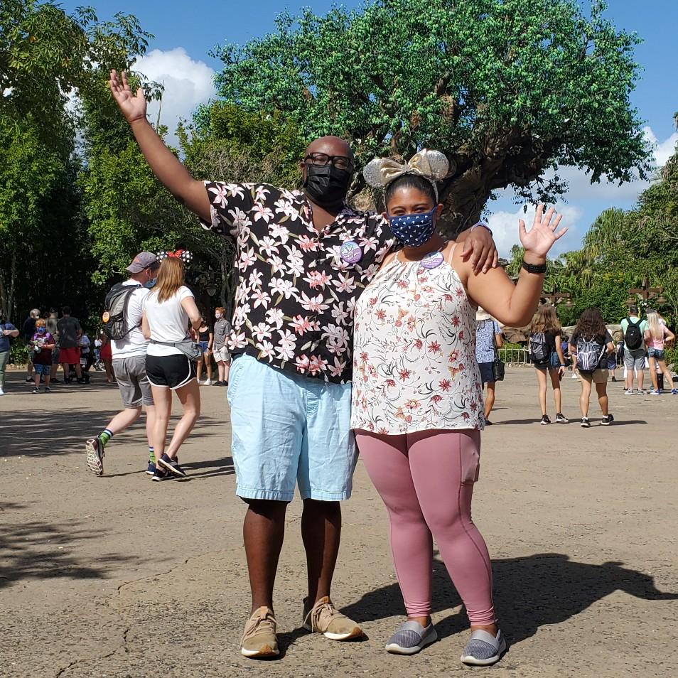 Visiting Disney's Animal Kingdom while celebrating our engagement!
11.05.2020