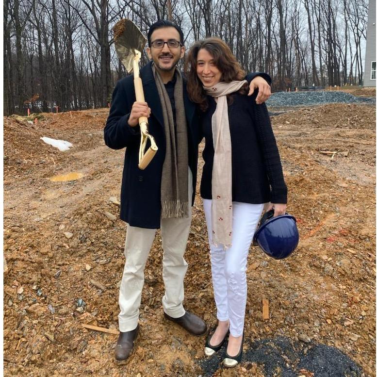 Breaking ground on our new home