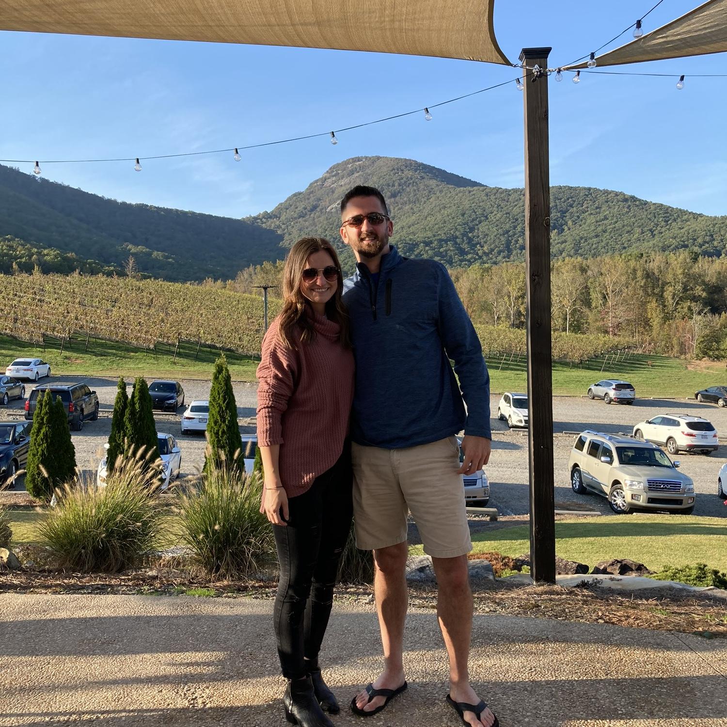Yonah Mountain hike & winery day