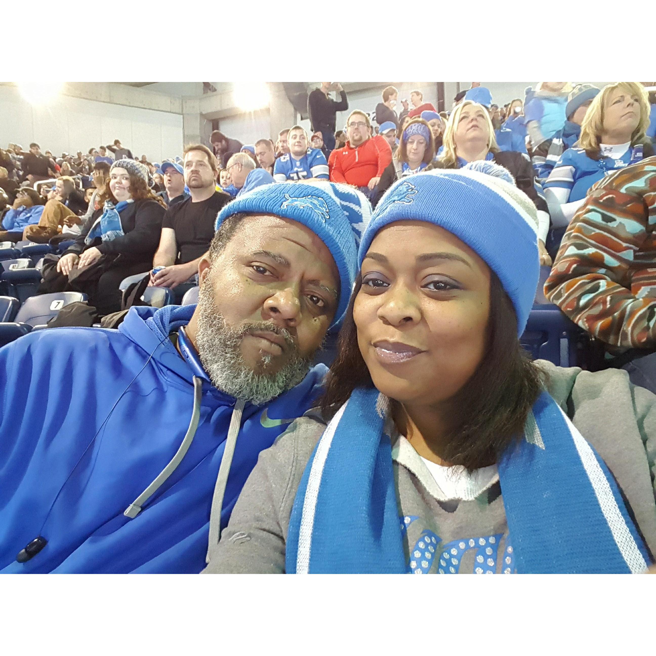 Our first Lions Game 2016