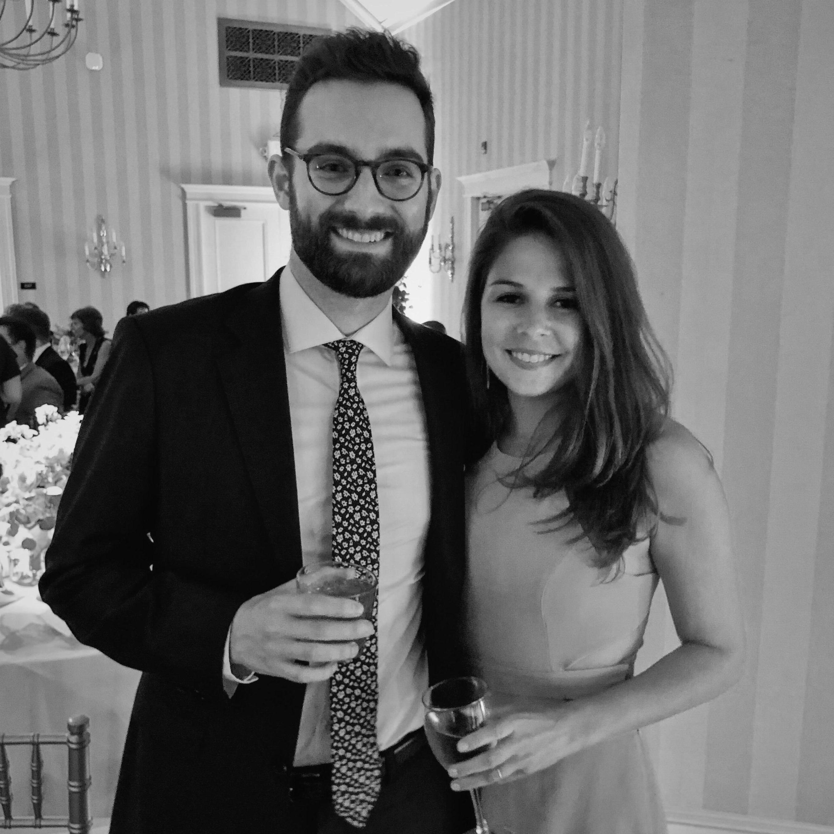 At a friend's wedding, 2018