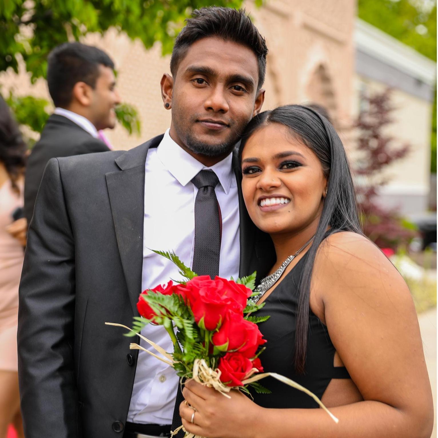 Rony surprises Anna at DPO formal