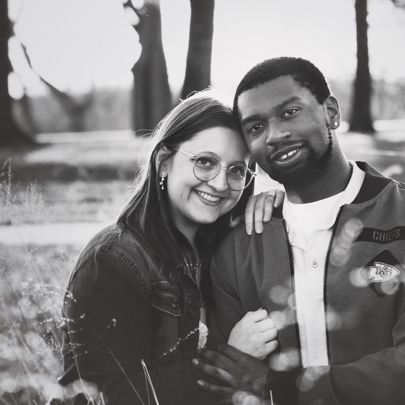 Official engagement photos with Jenn’s Portrait Photography.