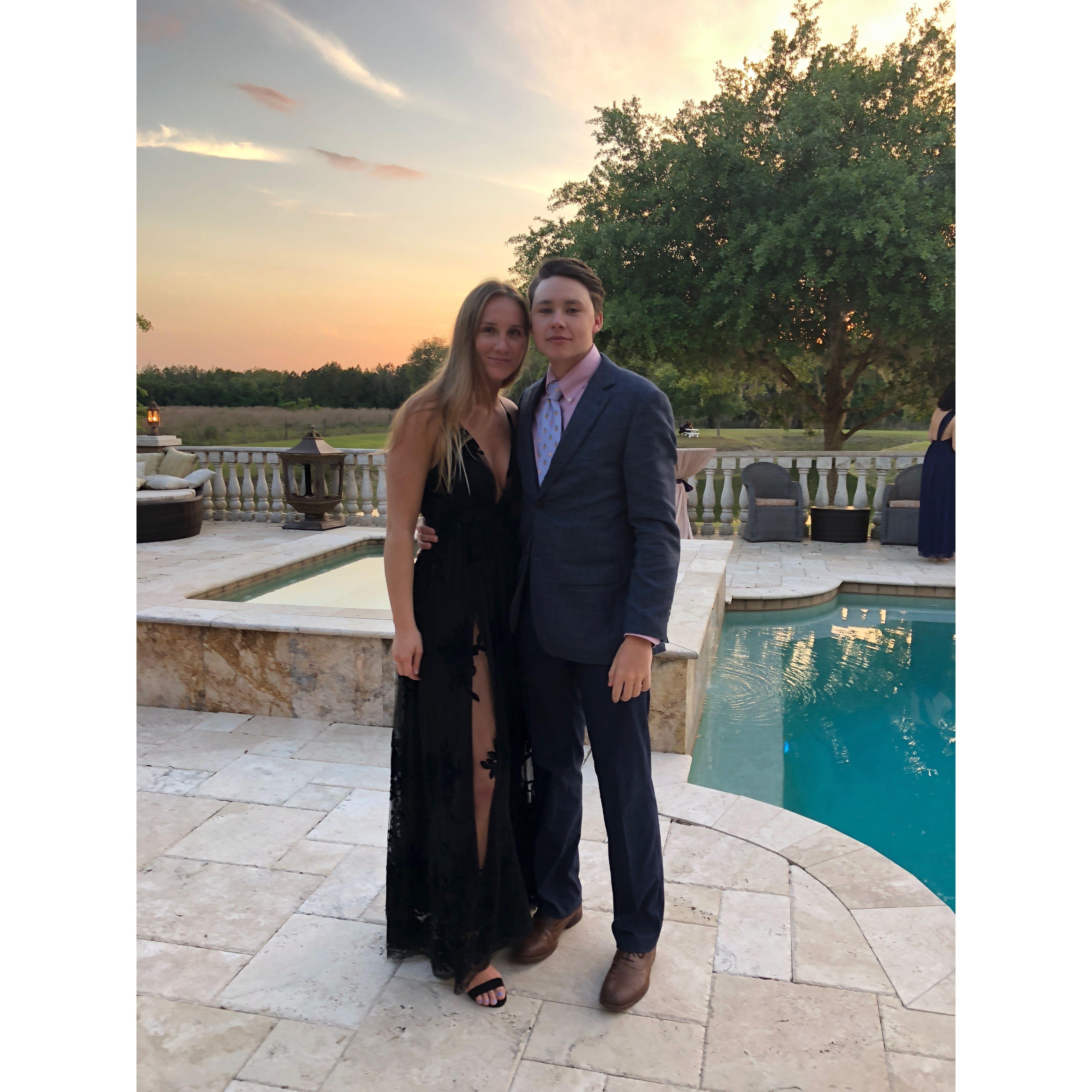 Formal with Ben's fraternity