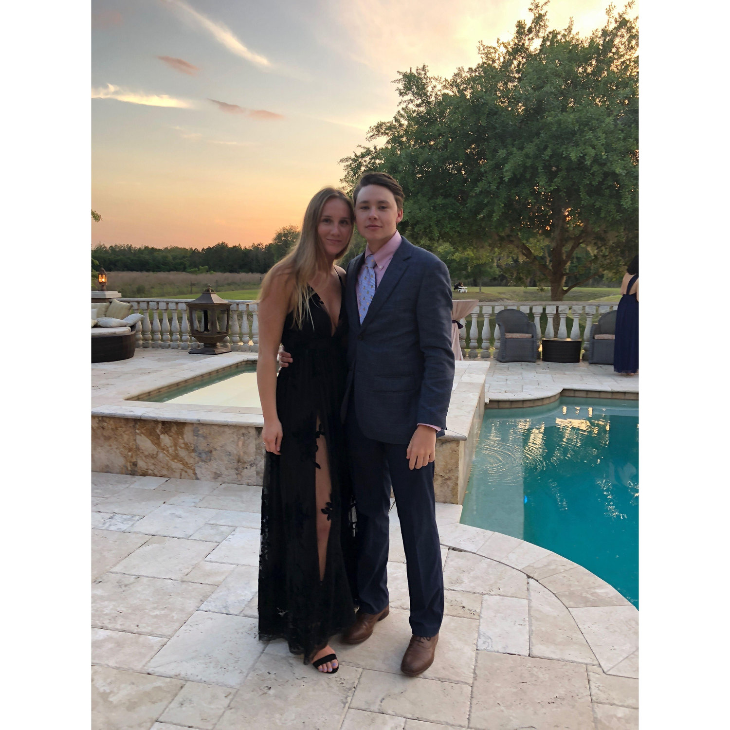 Formal with Ben's fraternity