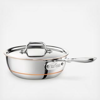 Copper Core Saucier with Lid