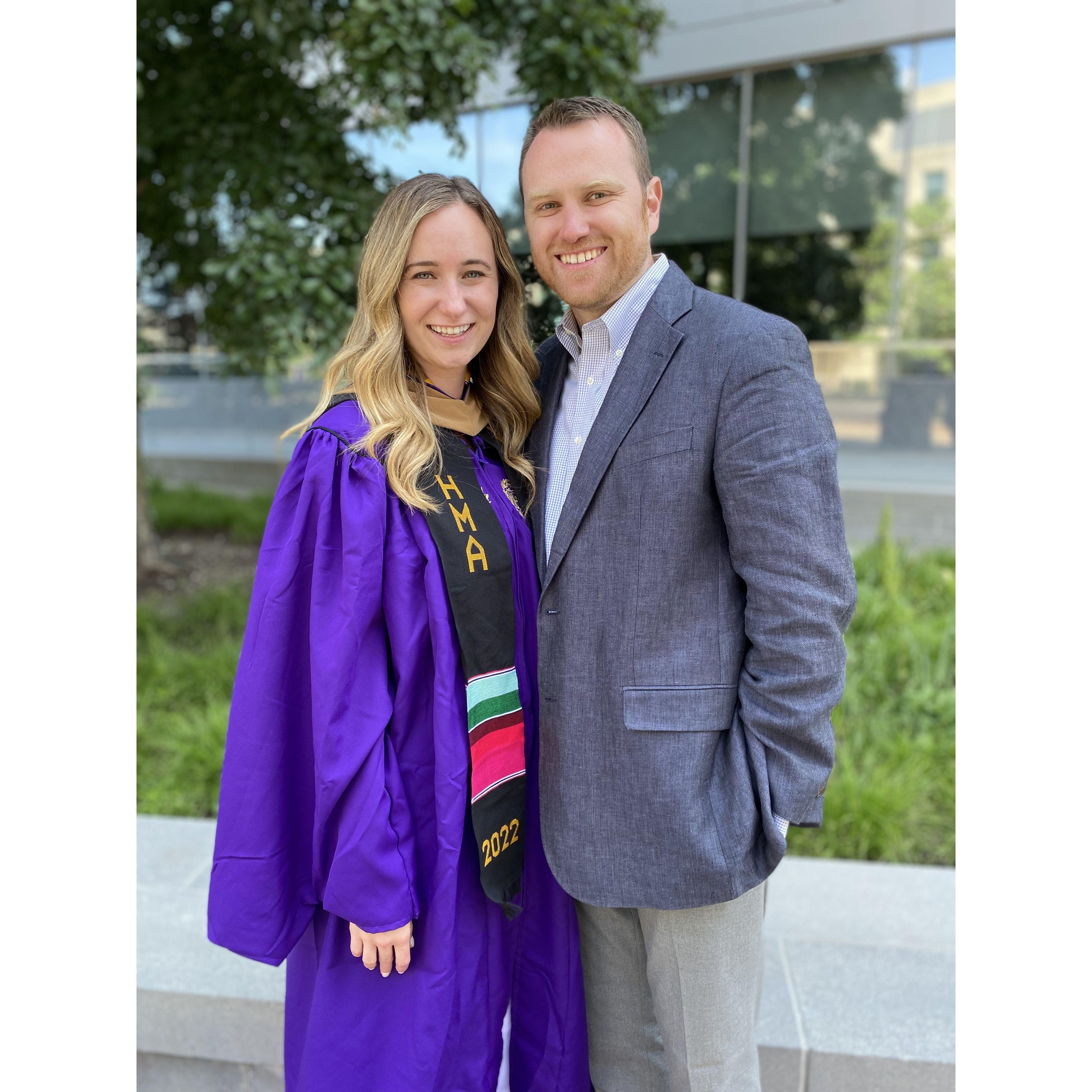 Christina's MBA graduation from Kellogg