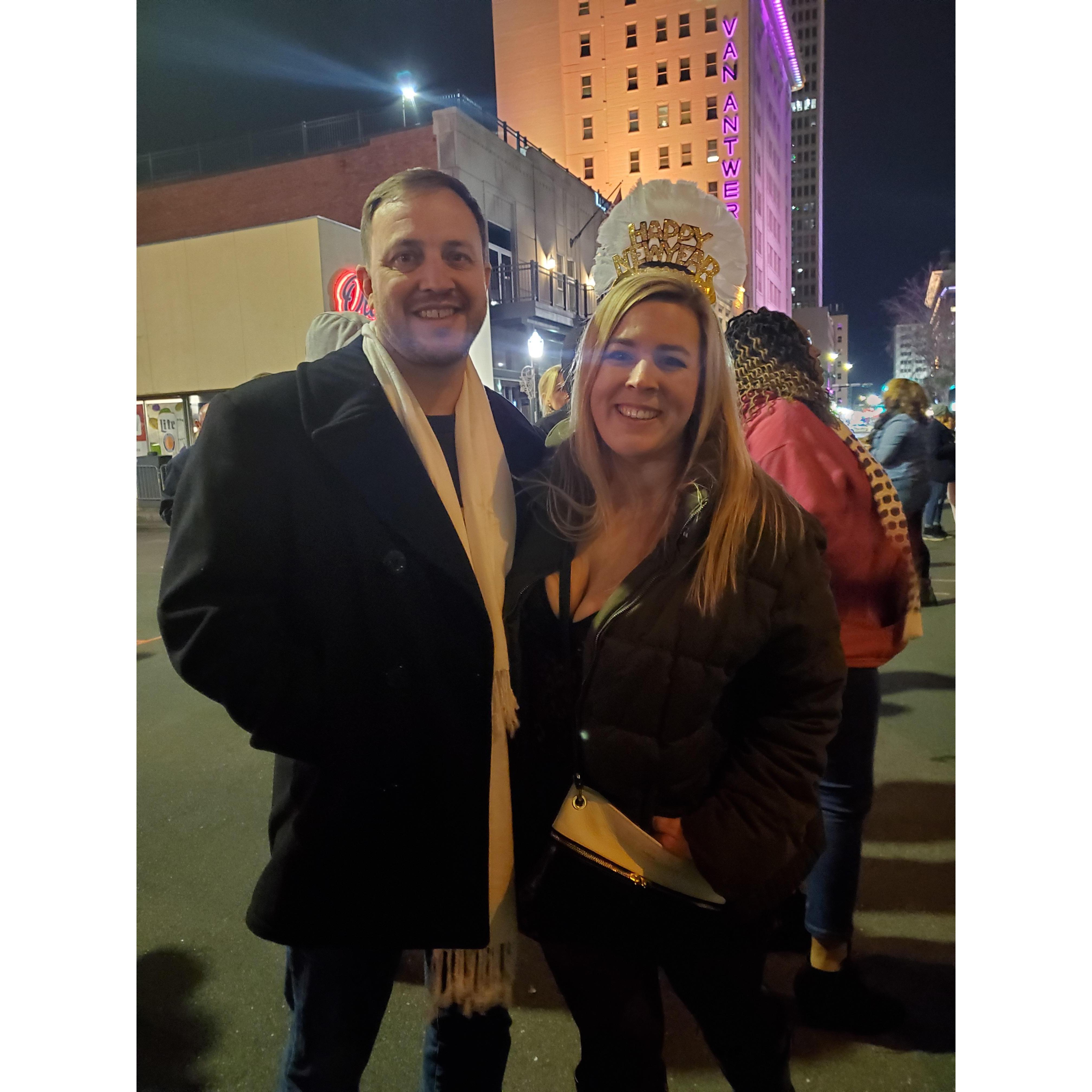 New Years 2020 in Mobile, before we knew what 2020 would hold! 😆