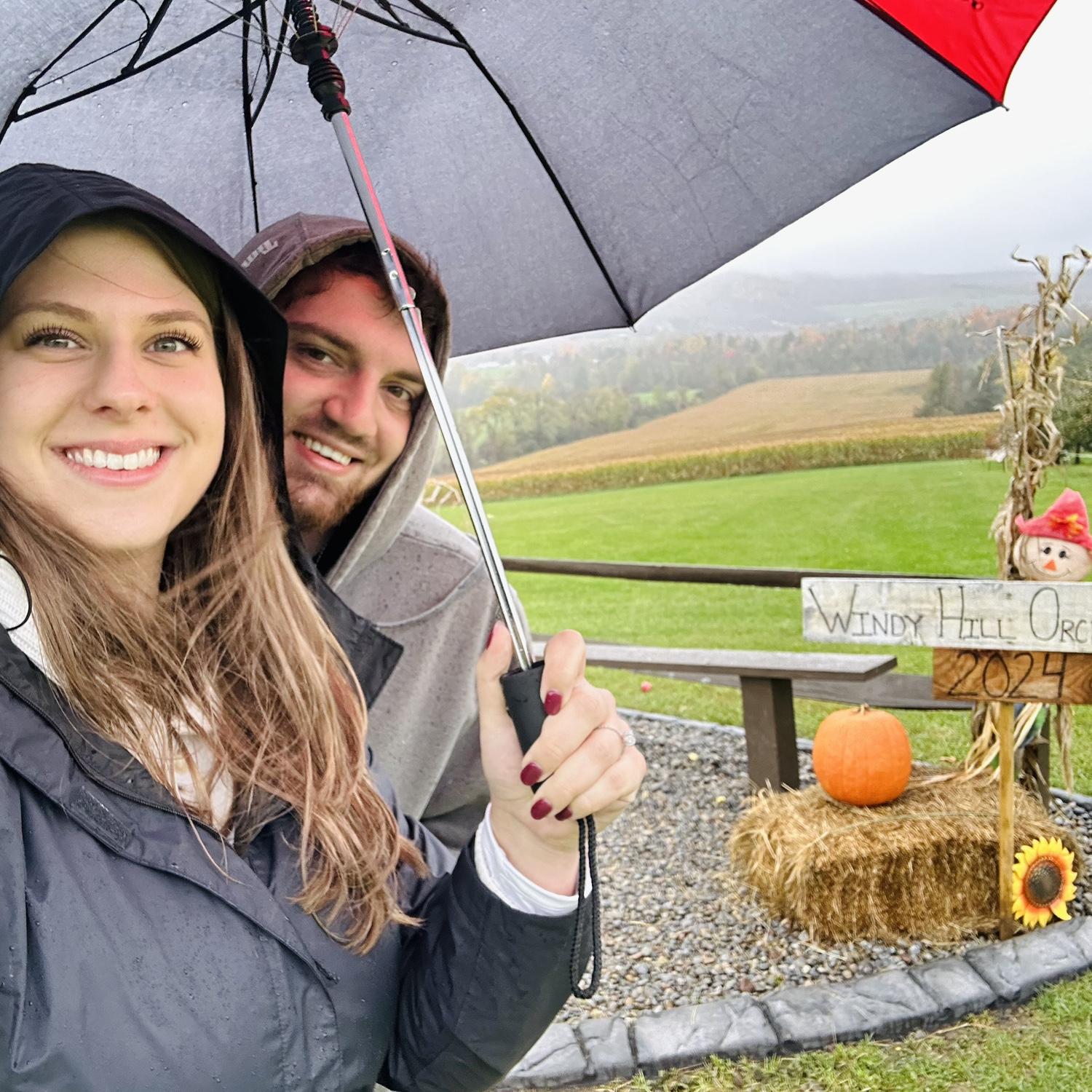 1 year anniversary of our engagement :)