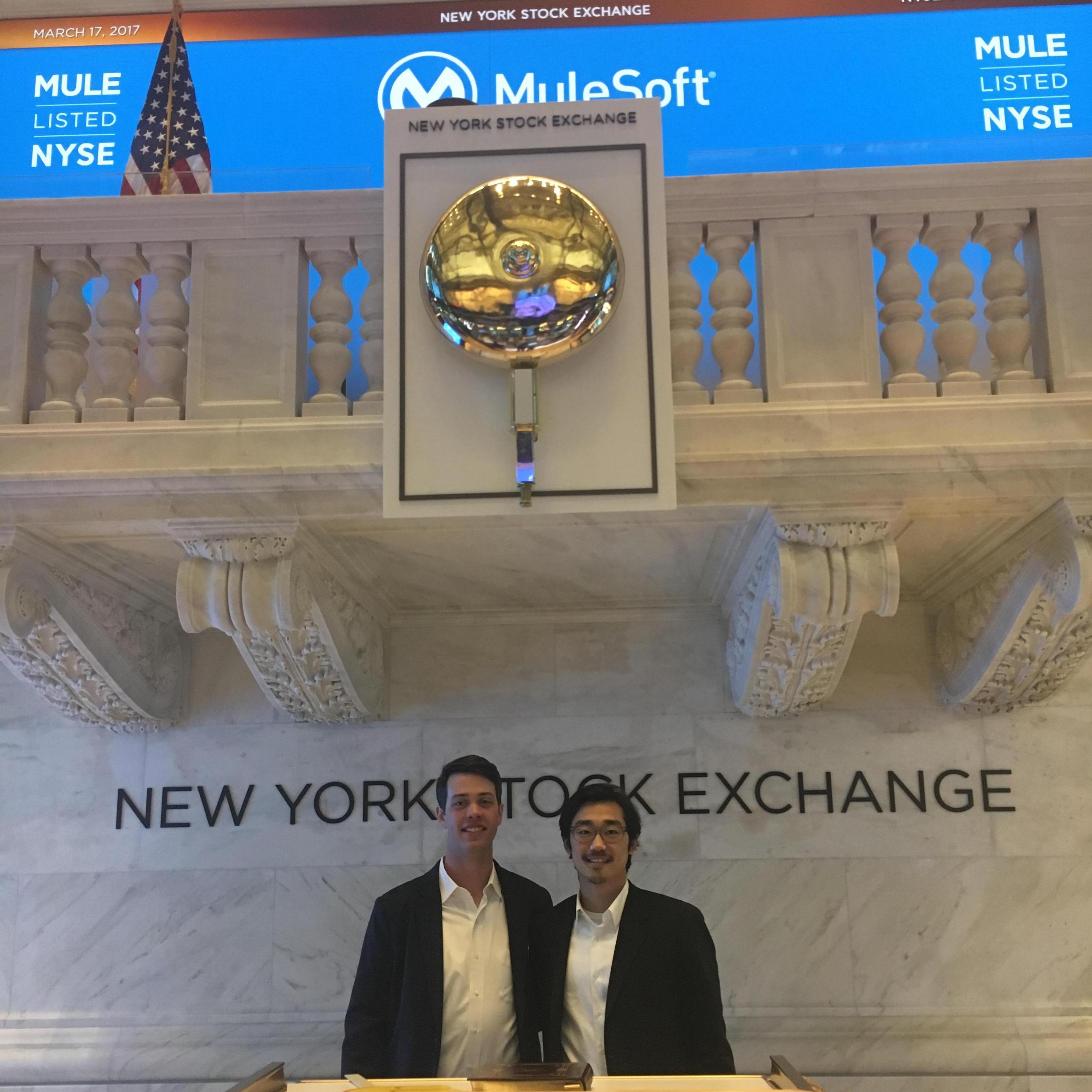 NYSE w/ @dudebrian
