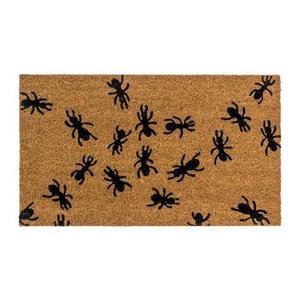 FYNSHAV				Door mat, black, natural