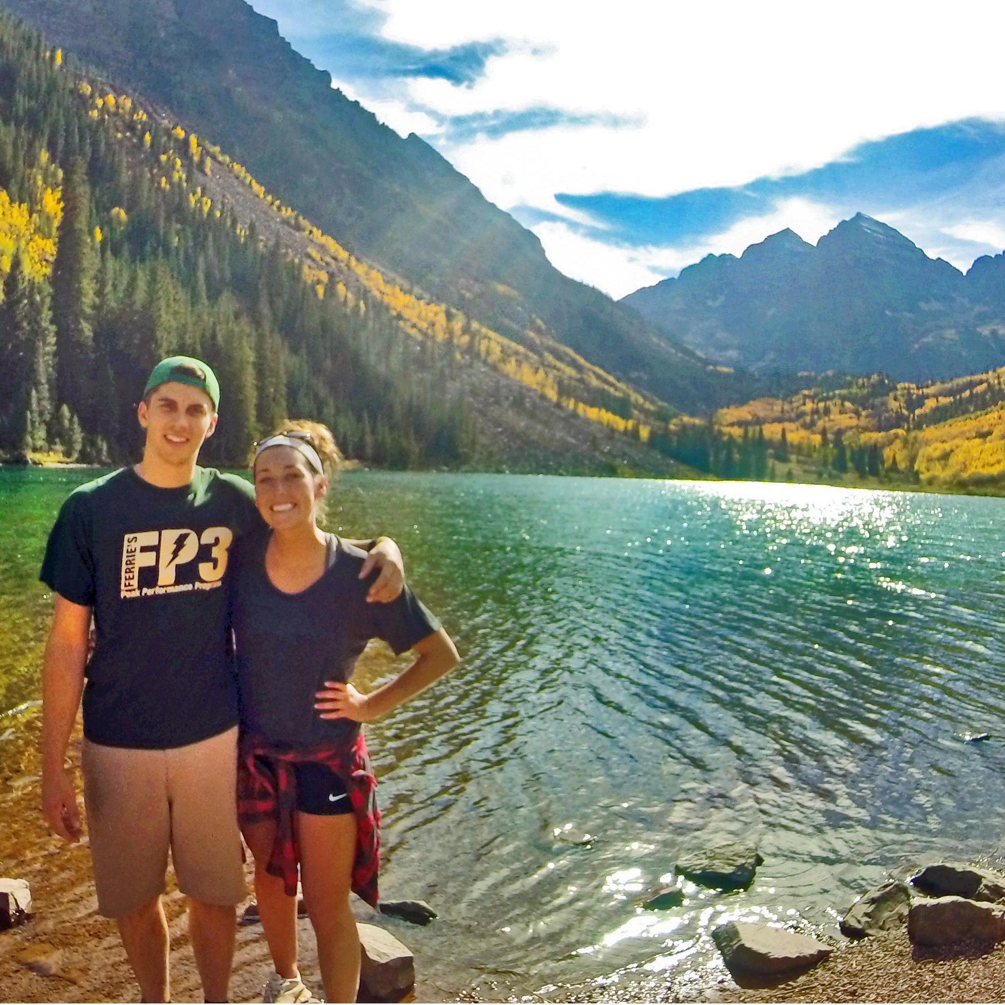 One of our first adventures in Colorado. Maroon Bells in Aspen fall of 2014.
