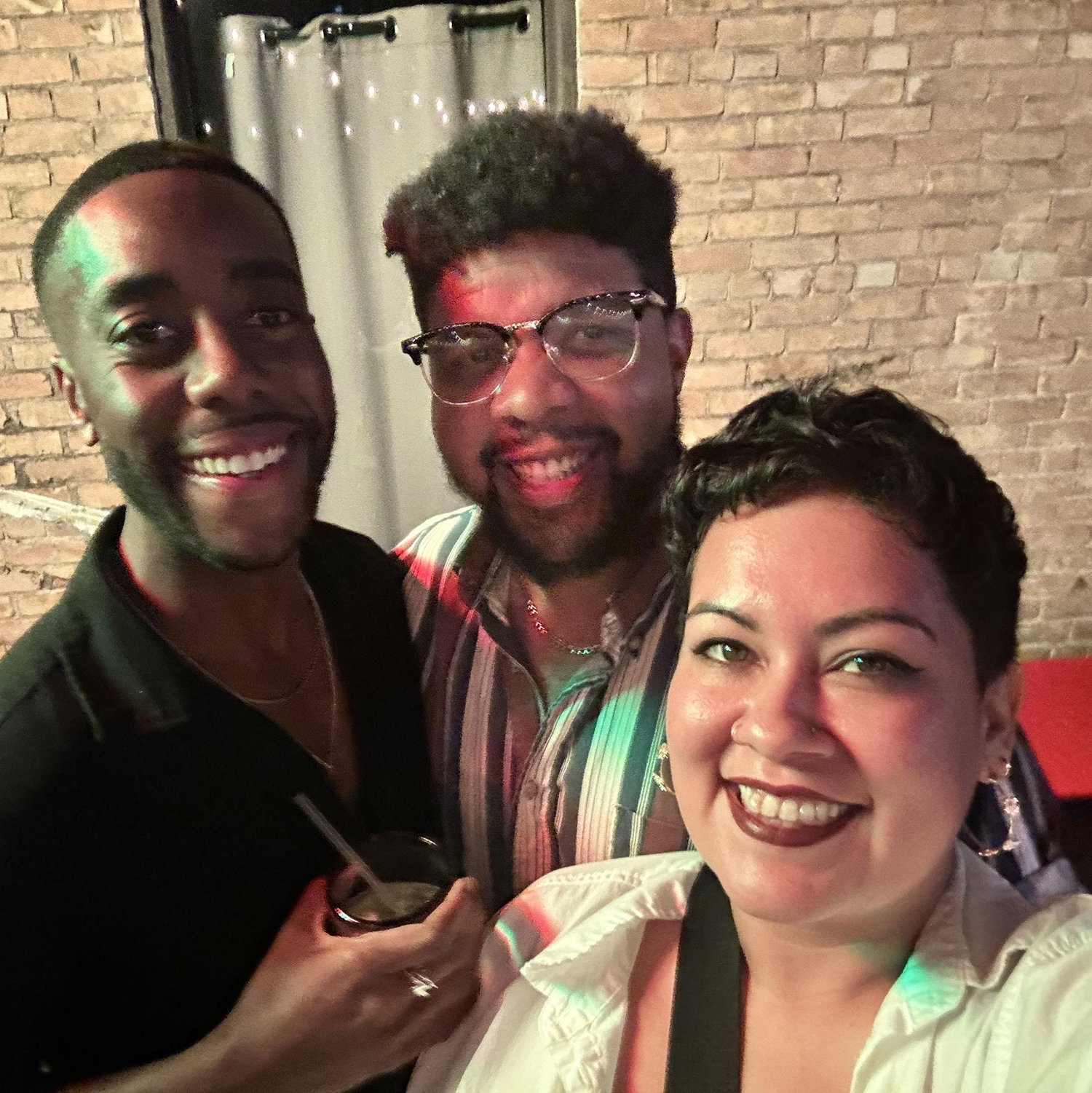 Kris visiting Yanica in Austin and meeting her friends