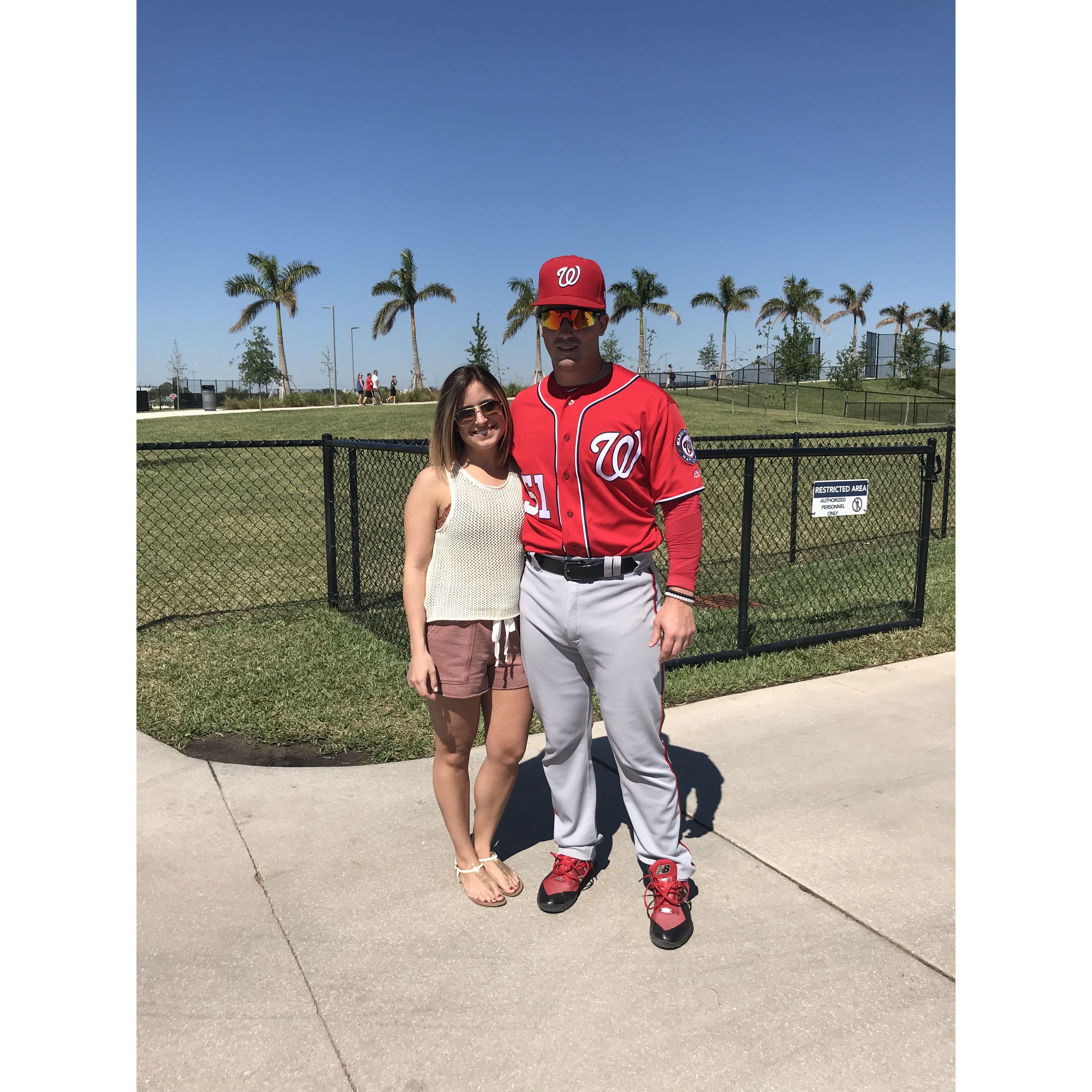 Lauren's First Spring Training!