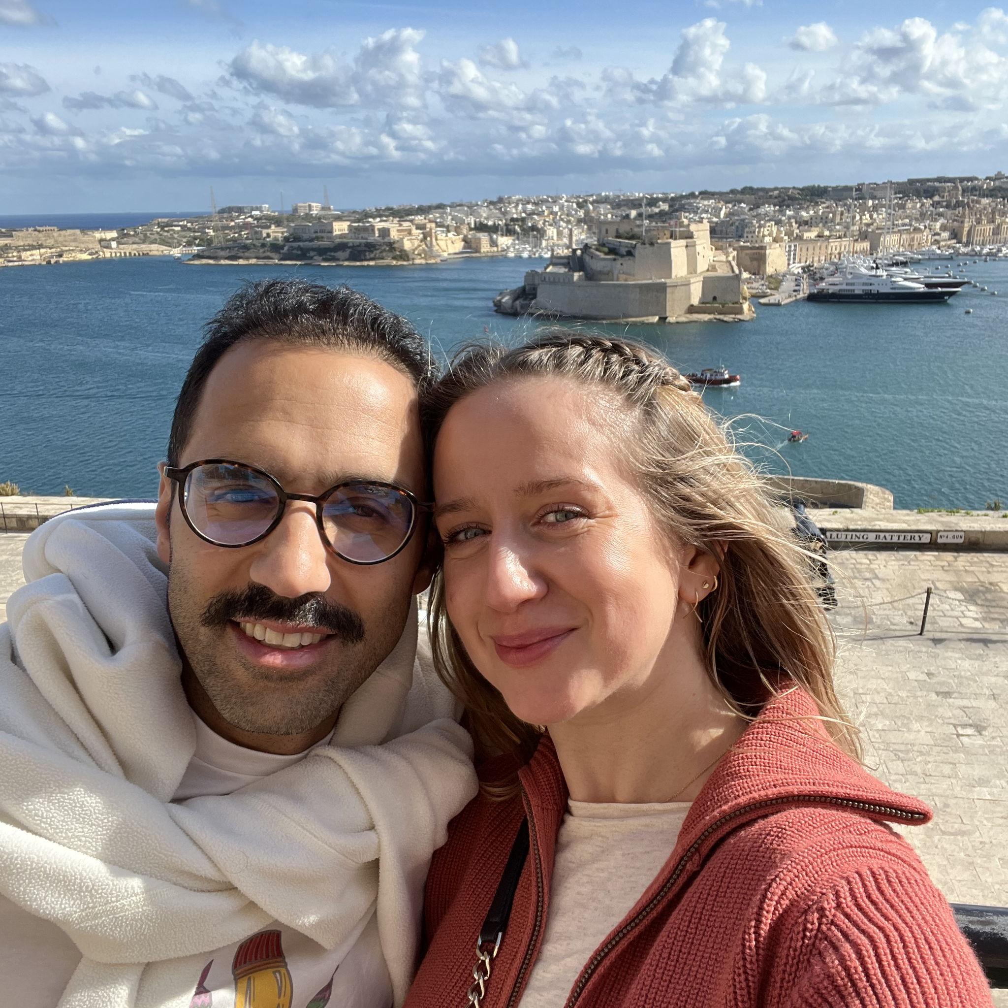 ...after so many castles we decided to end our year in sunny Malta ...