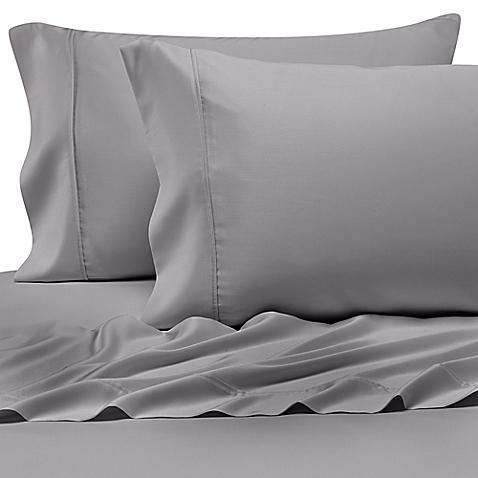 Pure Beech® 100% Modal Sateen Queen Sheet Set in Silver