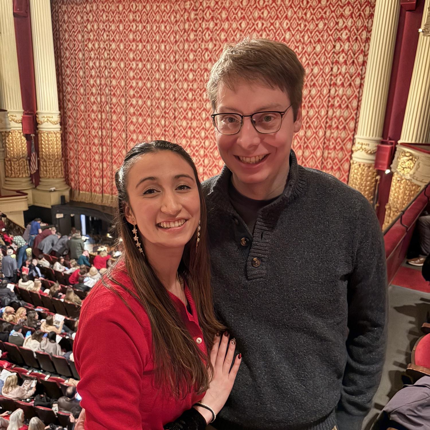 Coming into my family's tradition of seeing the Nutcracker each Winter!