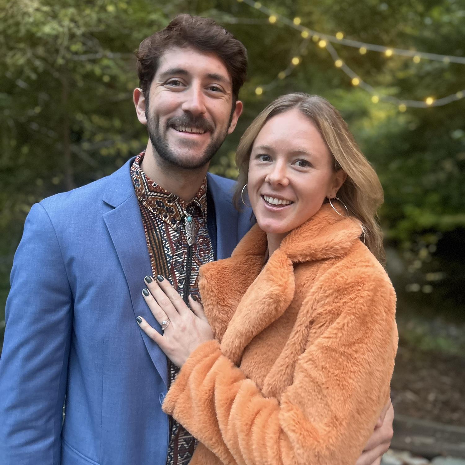 Engagement shoot, Vermont October 2024