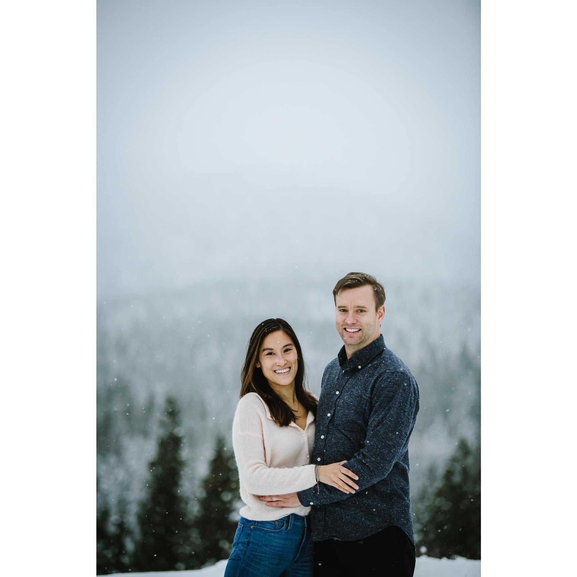 Engagement session in Tahoe